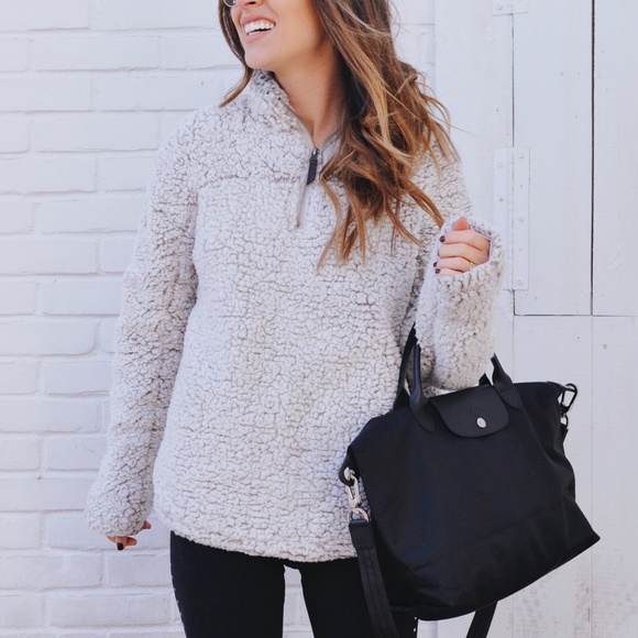 Thread & Supply Sweaters - Thread & Supply Wubby Fleece Pullover Size S